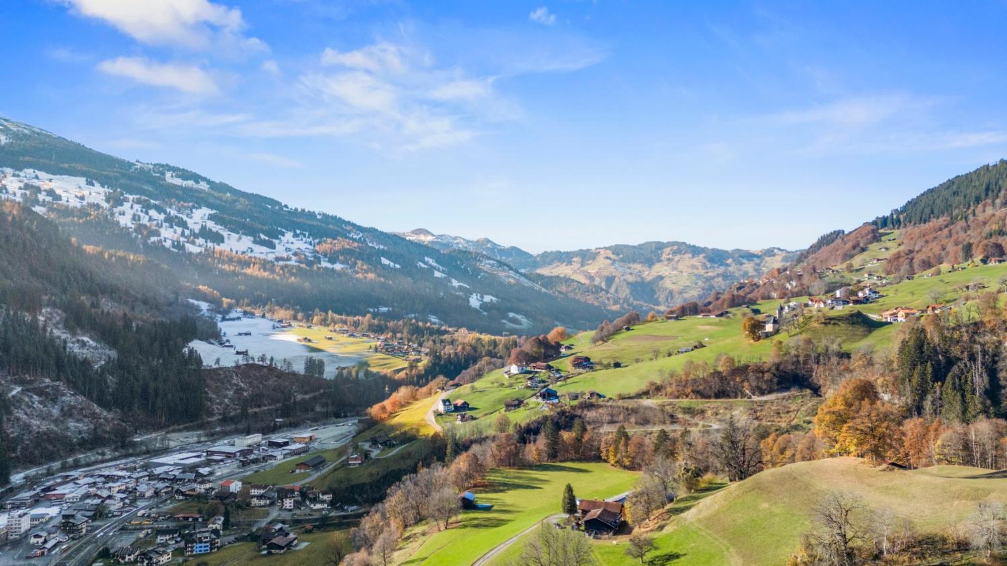 Gemuetliches Chalet Mit Privater Sauna Und Schoener Aussicht Küblis المظهر الخارجي الصورة