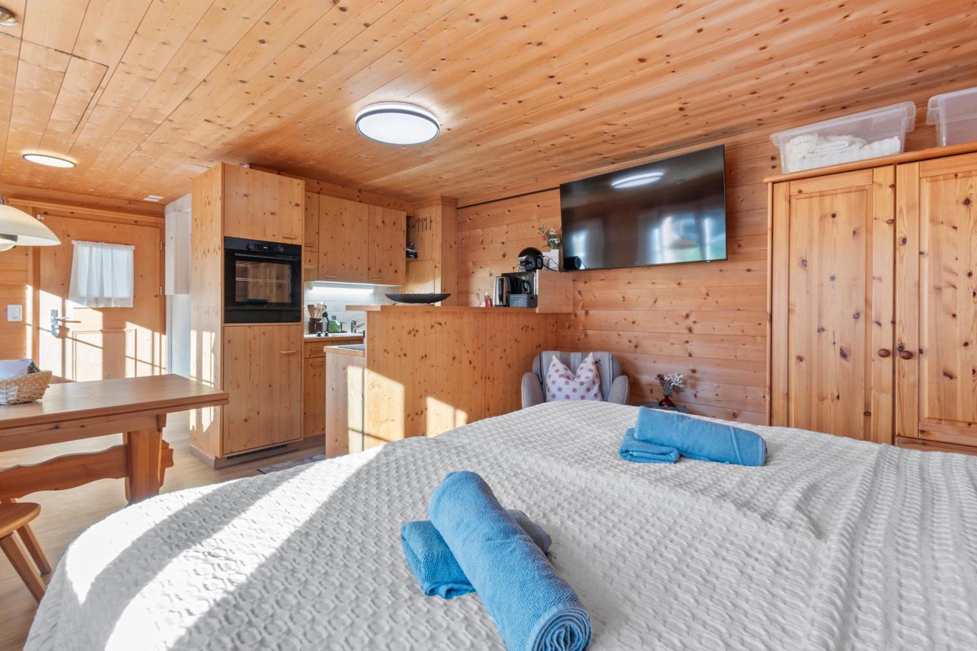 Gemuetliches Chalet Mit Privater Sauna Und Schoener Aussicht Küblis المظهر الخارجي الصورة