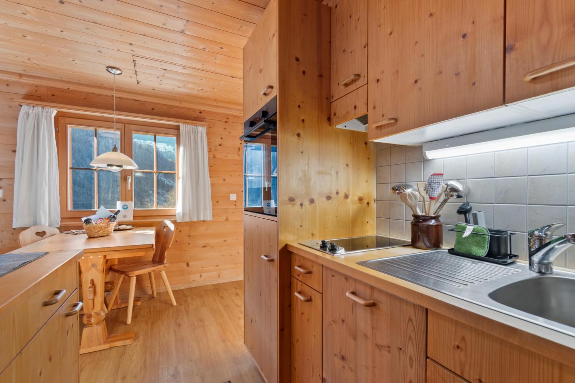 Gemuetliches Chalet Mit Privater Sauna Und Schoener Aussicht Küblis المظهر الخارجي الصورة
