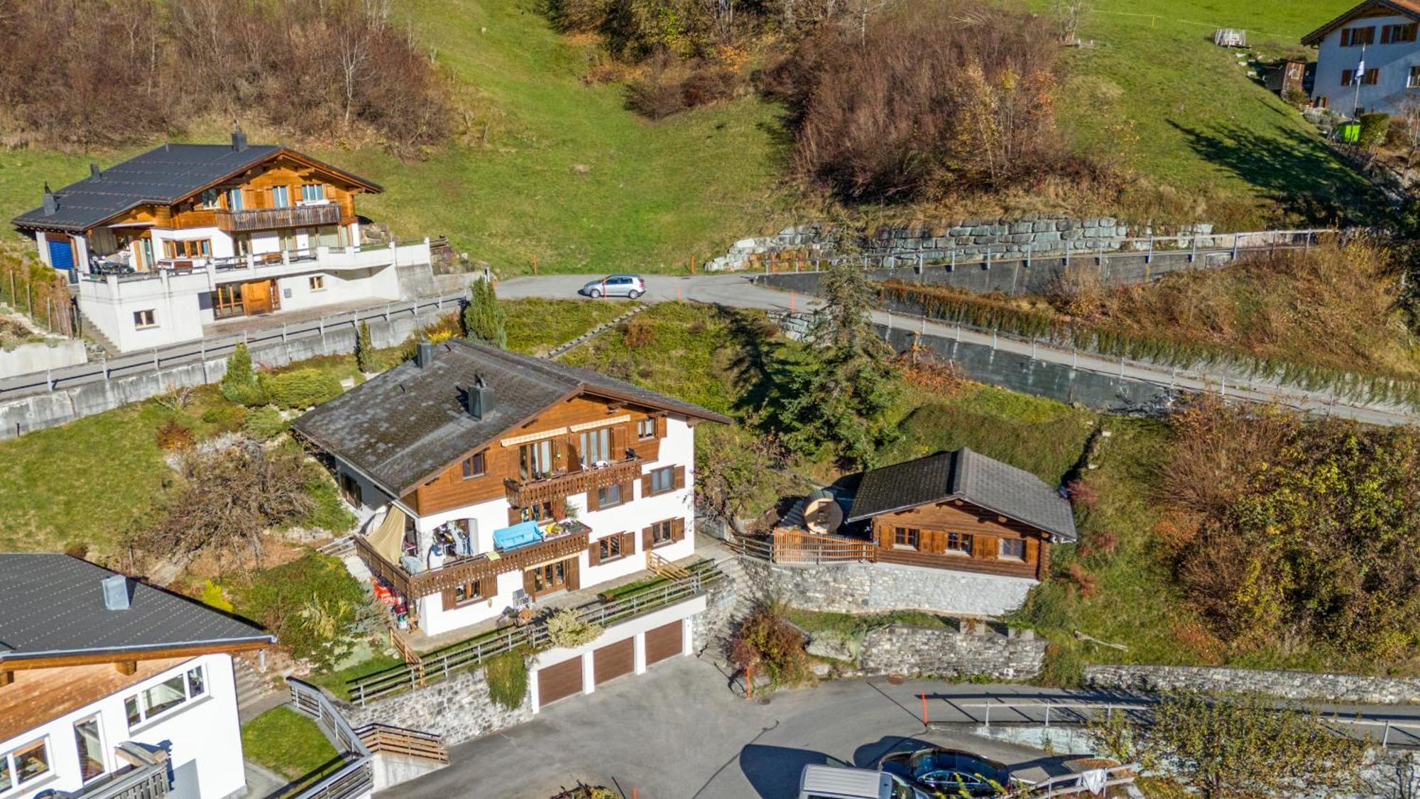 Gemuetliches Chalet Mit Privater Sauna Und Schoener Aussicht Küblis المظهر الخارجي الصورة